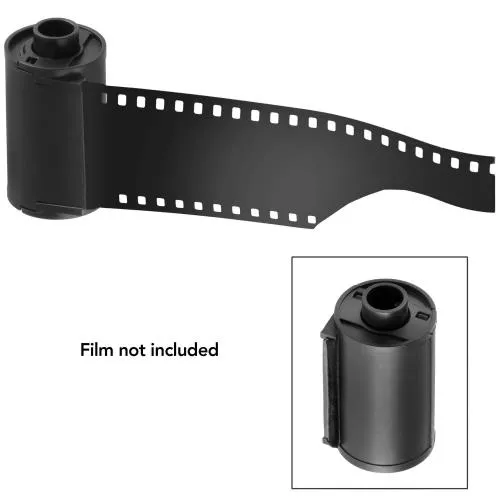 35mm Empty Cassette Single Use Case, Bulk Film & Photography, Locking Design, Single Use Cassette Compatible with 35mm Bulk Film Loaders by Sensei